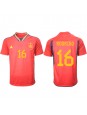 Spanien Rodri Hernandez #16 Replika Hemmakläder VM 2022 Kortärmad